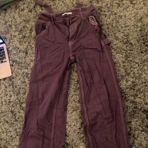 Pacsun purple cargo pants